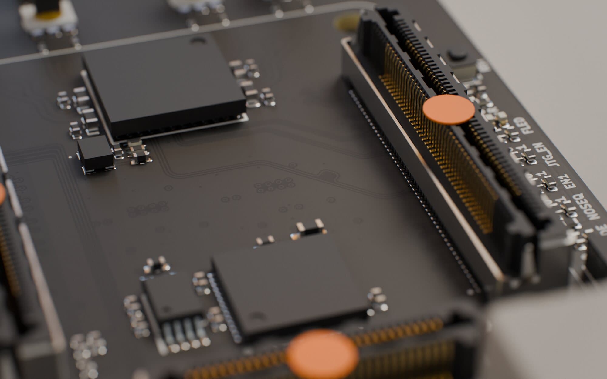 Whisper board, close-up